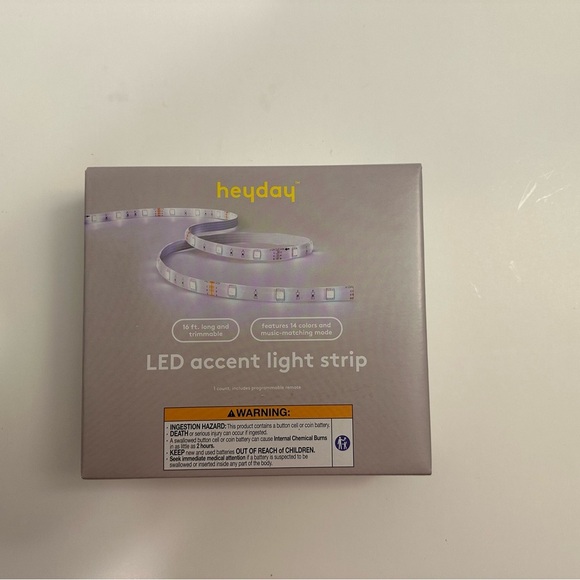 heyday Led Accent Color Changing Light Strip with IR Controller "NEW" | 16 Ft - Picture 5 of 9